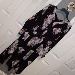 Floral midi dress